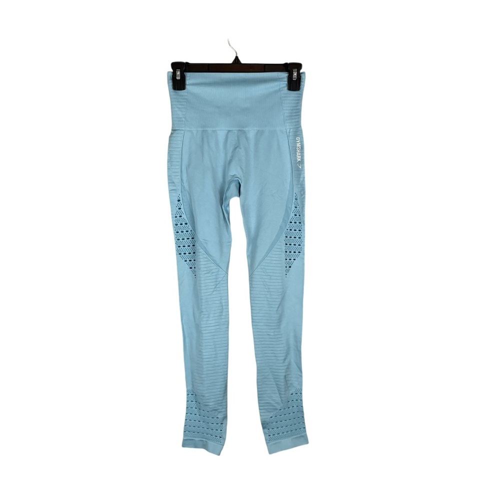 Gymshark Baby Blue Cutout Active Leggings size Small